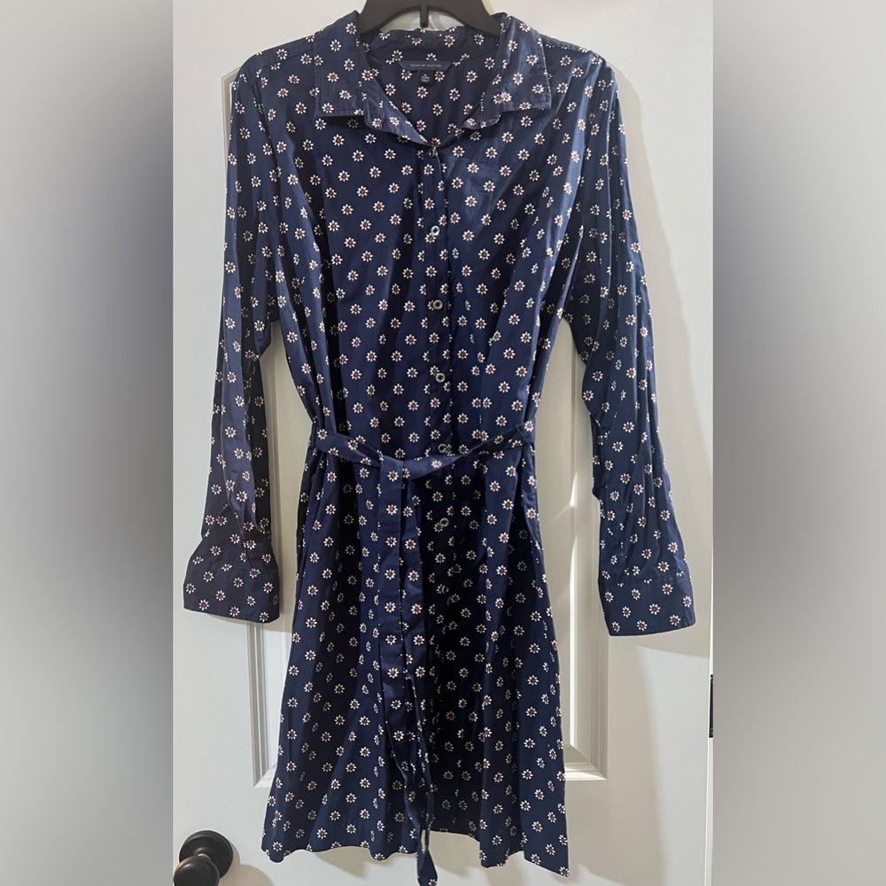 Tommy Hilfiger Floral Navy Dress